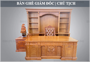 bàn ghế giám đốc chủ tịch